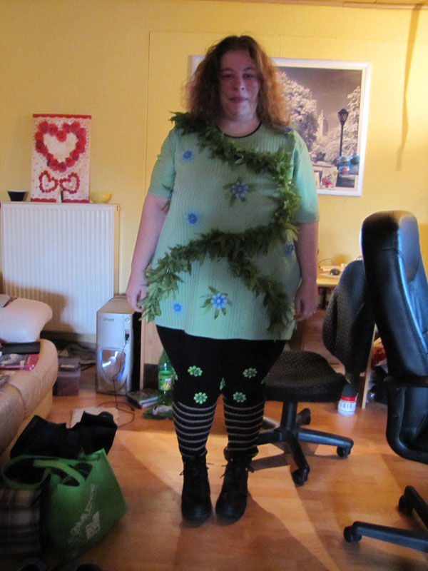 Carnaval 2012: Elke as forest